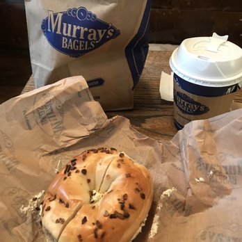 Murray's Bagels - Onion with Scallion Cream Cheese - Bagels Near Me - New York, New York Murray's Bagels - Onion with Scallion Cream Cheese - Bagels Near Me - New York, New York