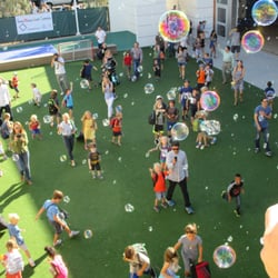 PS1 Pluralistic School - Bubbles on the First Day of School