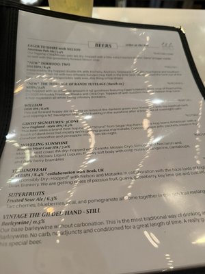 Menu photo 2 Marlowe Artisanal Ales Mamaroneck , NY Menu photo 2 Marlowe Artisanal Ales Mamaroneck , NY