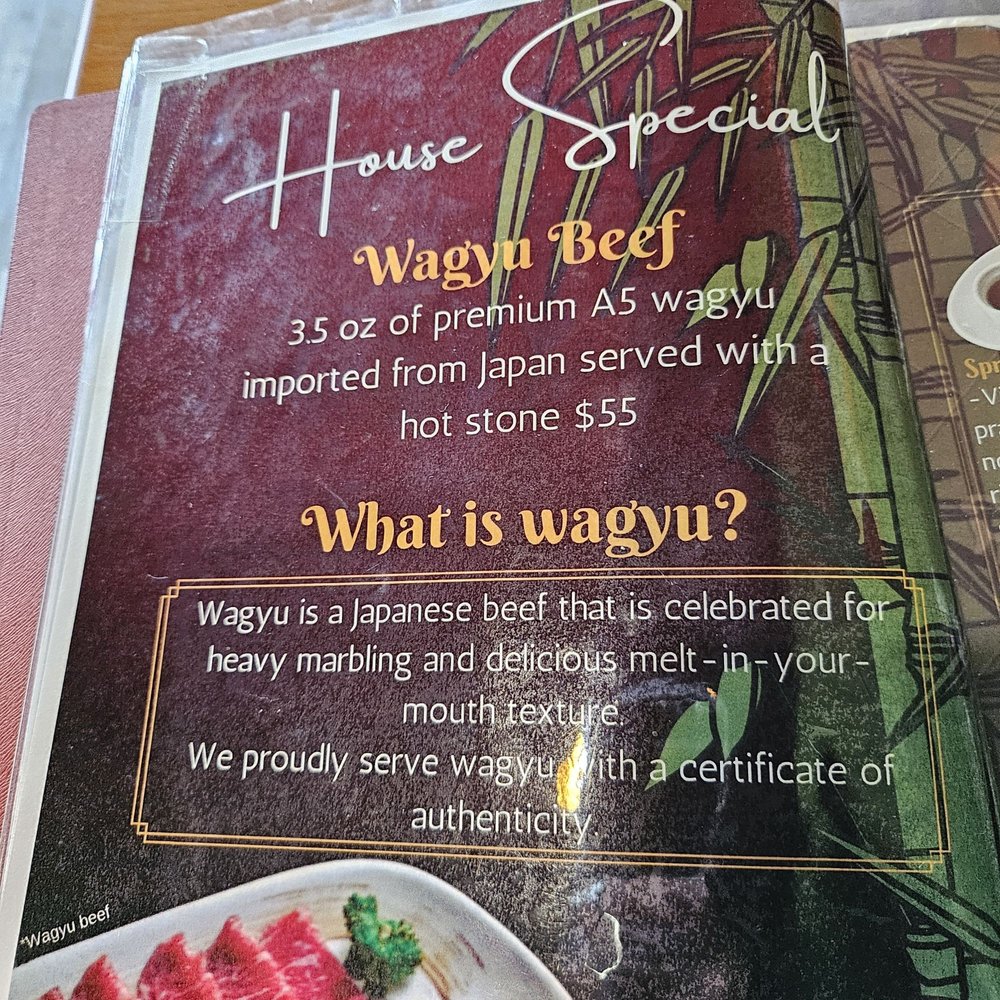 Pho Wagyu - Wagyu menu - Vietnamese Near Me - Port St. Lucie, Florida