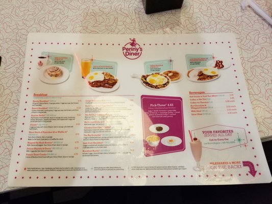 Menu photo 1 Penny's Diner Low Moor, VA Menu photo 1 Penny's Diner Low Moor, VA