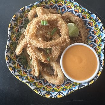 Sticky Rice - Fried Calamari w/Spicy Mayo Lunch - Thai Near Me - New York, New York Sticky Rice - Fried Calamari w/Spicy Mayo Lunch - Thai Near Me - New York, New York