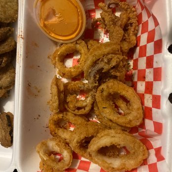 Tunis - This was the entire order of calamari I haven't touched it yet. - Seafood Near Me - Jacksonville, Florida Tunis - This was the entire order of calamari I haven't touched it yet. - Seafood Near Me - Jacksonville, Florida