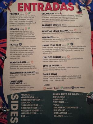 Menu photo 2 Arepazo Tapas Bar Grille Columbus, OH