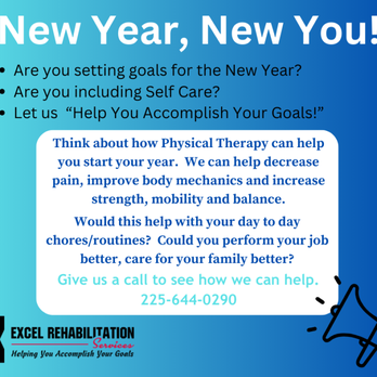 Excel Rehabilitation Services - What are your reasons for not getting PT?  Transportation, work, too busy, too painful?  We've heard them all.   Let's Get Started Now! - Physical Therapy Near Me - Gonzales, Louisiana