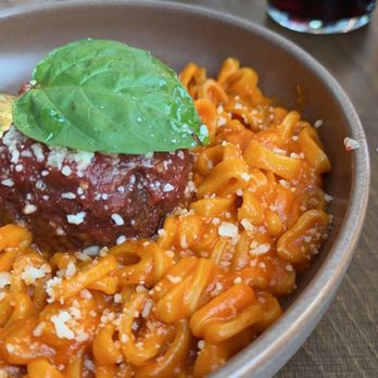 Vulcania - Voltaggi-o's with a juicy meatball - Italian Near Me - Mammoth Lakes, California