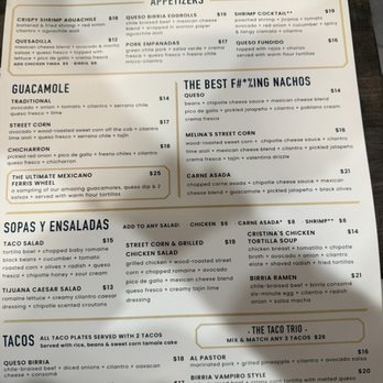 The Mexicano - Menu - Mexican Near Me - Phoenix, Arizona
