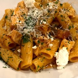 Sorellina - Vodka rigatoni with lemon ricotta