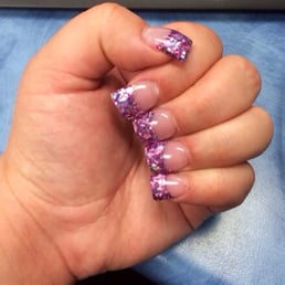 Love my NEW nails! I decided to pop in here & get my nails done right! So done with cheap Asian nails that turn yellow!