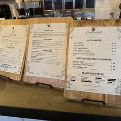 Continental Coffee House - Menu boards~ (February 2024)