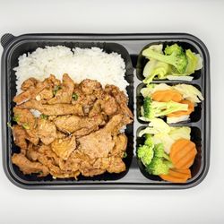 Spicy Pork Bulgogi Dinner Plate