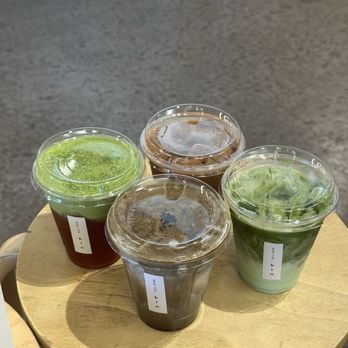 Kin Bakeshop - Osmanthus Matcha Cream, Hojicha Black Sesame, Pandan Coconut Matcha, Vietnamese Coffee - Donuts Near Me - Santa Barbara, California Kin Bakeshop - Osmanthus Matcha Cream, Hojicha Black Sesame, Pandan Coconut Matcha, Vietnamese Coffee - Donuts Near Me - Santa Barbara, California