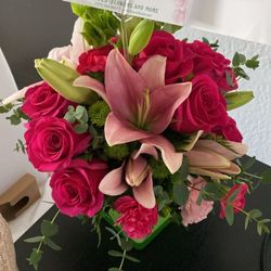 Hayes Florist - Beautiful flower arrangement but came fill with a lot of bugs like the one attached.