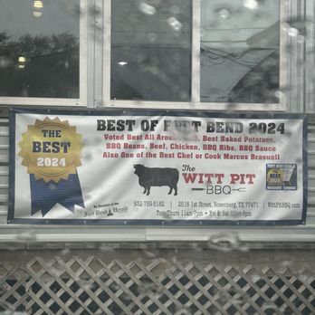 Witt Pit BBQ & Catering - Barbeque Near Me - Rosenberg, Texas