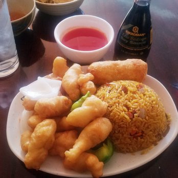 Asian Grill - Sweet and sour chicken lunch special -- GREAT lunch deals here. Cheaper than Panera. - Asian Fusion Near Me - Newport News, Virginia Asian Grill - Sweet and sour chicken lunch special -- GREAT lunch deals here. Cheaper than Panera. - Asian Fusion Near Me - Newport News, Virginia