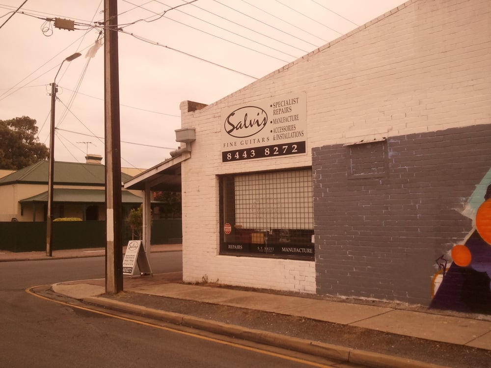 SALVI’S FINE GUITARS Updated October 2024 54 St, Thebarton