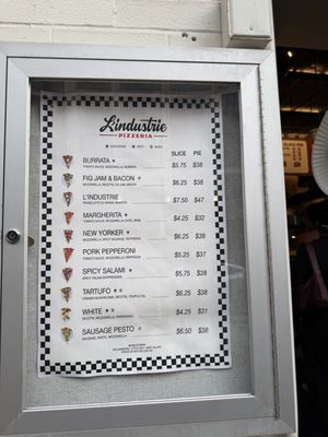 Menu photo 1 L'industrie Pizzeria Brooklyn, NY Menu photo 1 L'industrie Pizzeria Brooklyn, NY