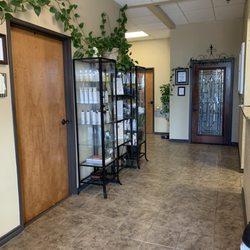Massage Institute of North Texas - Hallway leading to "spa side" where massages and hydrotherapy is. 8/2024