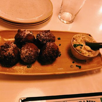 Fish N Beer - Hush puppies with crab butter. - Seafood Near Me - Denver, Colorado