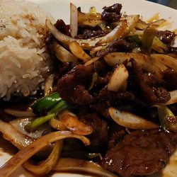 Mongolian beef (only $8 during lunch)