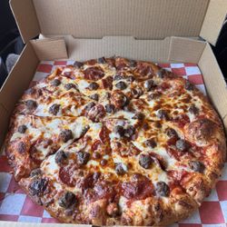 Moh's Pizza - 12" Medium Pizza with Pepperoni and Sausage