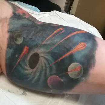 Brass City Tattoo - Stage 4 of a 5 stage half sleeve by Jeff. SICK! - Tattoo Near Me - Waterbury, Connecticut Brass City Tattoo - Stage 4 of a 5 stage half sleeve by Jeff. SICK! - Tattoo Near Me - Waterbury, Connecticut