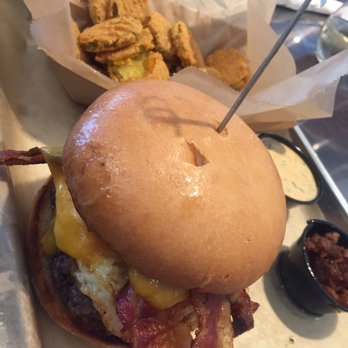 URBurger - Sunrise burger w/fried egg on top - Burgers Near Me - Edgewater, Maryland URBurger - Sunrise burger w/fried egg on top - Burgers Near Me - Edgewater, Maryland