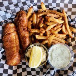 Siboire - Fish and chips, excellent!