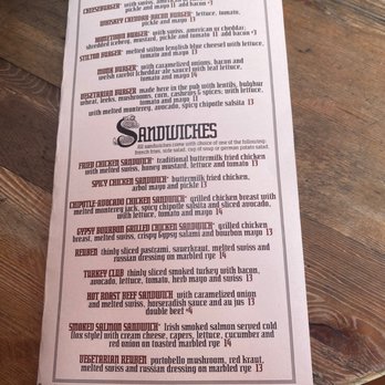 The Old Monk - Menu - Pubs Near Me - Dallas, Texas