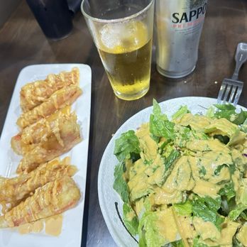 Volcano Sushi Bar & Hibachi - Crispy grab & house salad - Japanese Near Me - Moore, Oklahoma Volcano Sushi Bar & Hibachi - Crispy grab & house salad - Japanese Near Me - Moore, Oklahoma