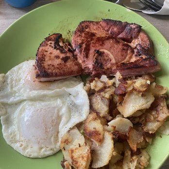 Country Griddle - Bone in ham and eggs with yummy potatoes. - American Near Me - Goodyear, Arizona