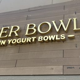 Exterior outside entrance of Better Bowls - Front sign - West Hollywood, California Exterior outside entrance of Better Bowls - Front sign - West Hollywood, California