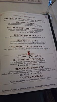 Menu photo 3 Shadowbrook Capitola, CA