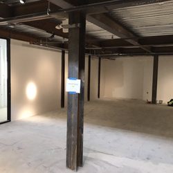 Goose And The Goat - We have lights, we have paint, floors soon to come!