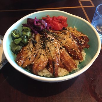 Hiro Maru Sushi - Unagi-Don. Eel with veggies and rice - Sushi Bars Near Me - Hollywood, Florida