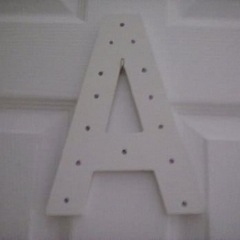 Michaels - A wooden letter A to decorate anyway! - Arts & Crafts Near Me - Fredericksburg, Virginia