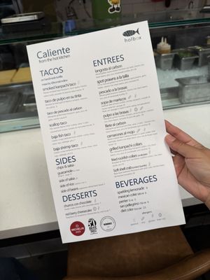Menu photo 2 Holbox Los Angeles, CA