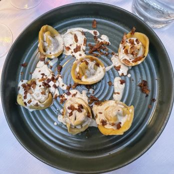 Vintage - Artichokes in pasta with cream sauce and bacon. - Bars Near Me - Como, Colorado Vintage - Artichokes in pasta with cream sauce and bacon. - Bars Near Me - Como, Colorado