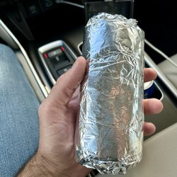 EJ’s Burritos - Big hands. Super burrito.