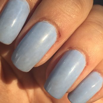 ND Nails & Spa - Dried up blood from the removal of cuticles. This has never happened to me before. - Nail Salons Near Me - Miami, Florida
