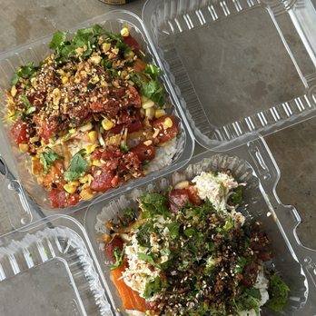 Kawamata Seafood - Salmon & Ahi Poke Bowl - Hawaiian Near Me - Dana Point, California Kawamata Seafood - Salmon & Ahi Poke Bowl - Hawaiian Near Me - Dana Point, California
