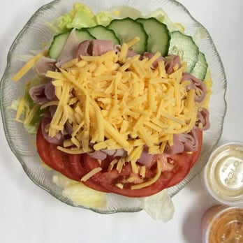 The Deli - Chef salad with ham and turkey.  Stay fit! - Cafeteria Near Me - Portland, Oregon