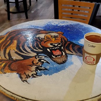 High Point Coffee - At the fun table, with a hot spiced apple cider - Desserts Near Me - West Jordan, Utah High Point Coffee - At the fun table, with a hot spiced apple cider - Desserts Near Me - West Jordan, Utah