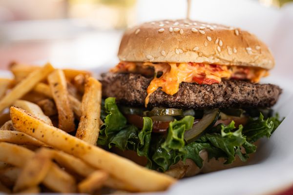 Sesame Burgers & Beer by null