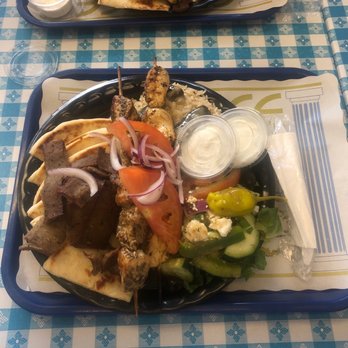 Pappa Gyros - Gyro Combo plate - Greek Near Me - Katy, Texas