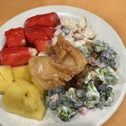 Feast Buffet - Fruit, Waldorf & Broccoli Salad