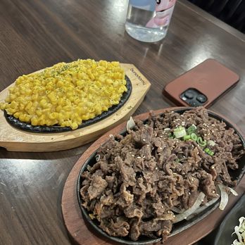 ZZAN - Marinated Beef BBQ (Bulgogi) and Corn Cheese - Korean Near Me - San Francisco, California ZZAN - Marinated Beef BBQ (Bulgogi) and Corn Cheese - Korean Near Me - San Francisco, California