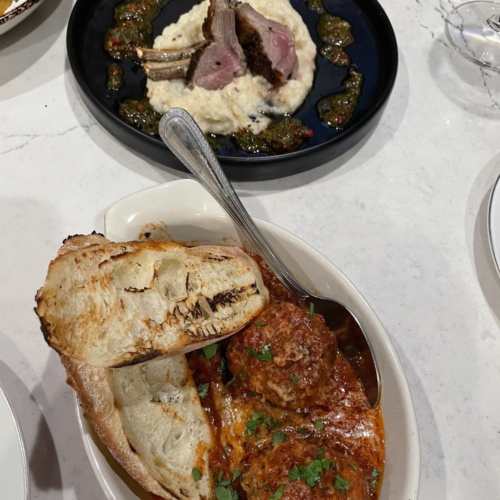 Kitchen and Rail - Lamb lollies. Nana's meatball Both dishes *mediocre - Bars Near Me - Eagan, Minnesota Kitchen and Rail - Lamb lollies. Nana's meatball Both dishes *mediocre - Bars Near Me - Eagan, Minnesota