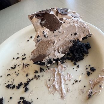 Big Spring Cafe - 4 layers of chocolate including crust plus shavings - Burgers Near Me - Huntsville, Alabama
