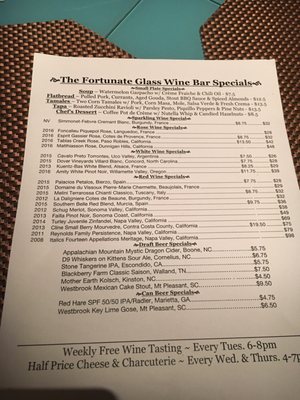 Menu photo 4 The Fortunate Glass Wilmington, NC Menu photo 4 The Fortunate Glass Wilmington, NC
